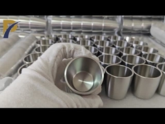 Υψηλή θερμοκρασία 2000°C Βόλφραμ Κρίσιμπλ για τη βιομηχανία επικαλύψεων κενού Κύπελλο βόλφραμ