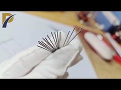 Υπερμικρή διάμετρος 0,4 mm 0,6 mm Αγγειοφόρο σωλήνα Τιτανίου Αγγειοφόρο σωλήνα